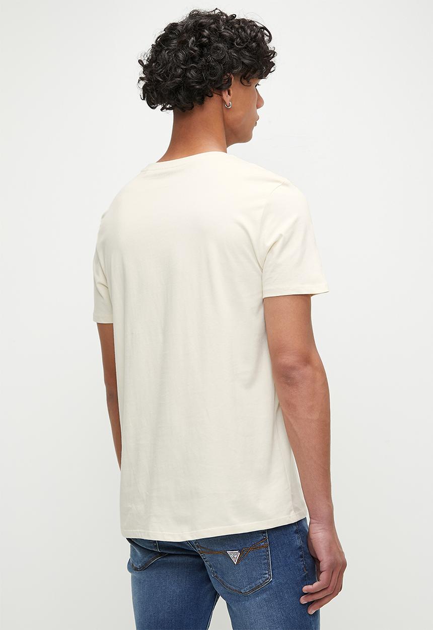 GUESS - Short sleeve Bsc Deep Sea Tee - Resort Sand
