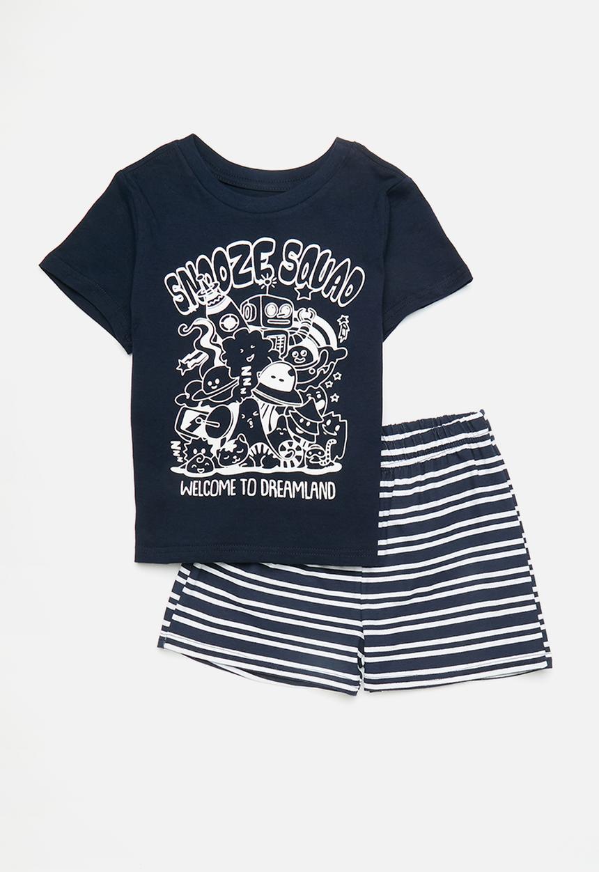 Pop Candy - Pj set - navy blue stripe