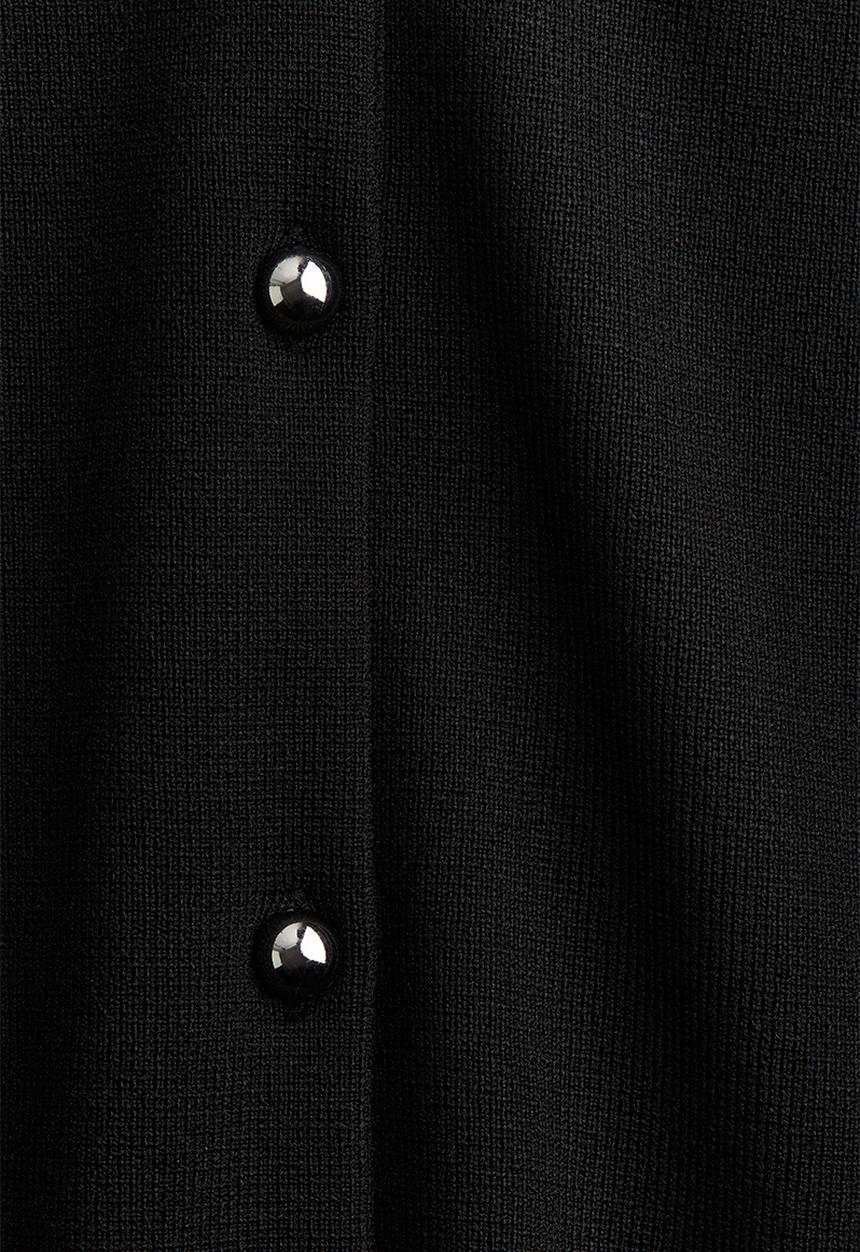 H&M - Knitted waistcoat - black