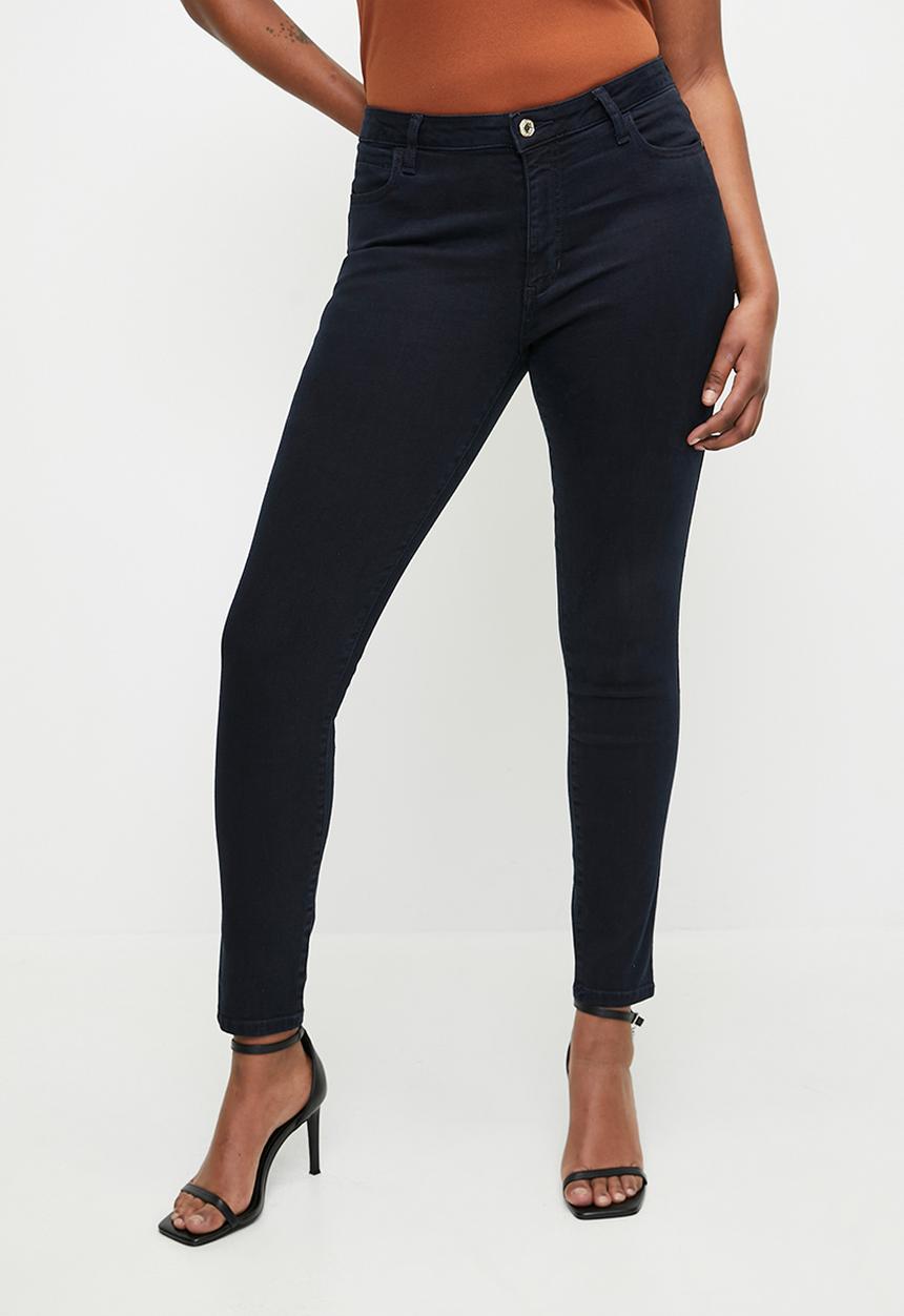 GUESS - Sa Curve Mid Rise - Dark Wash