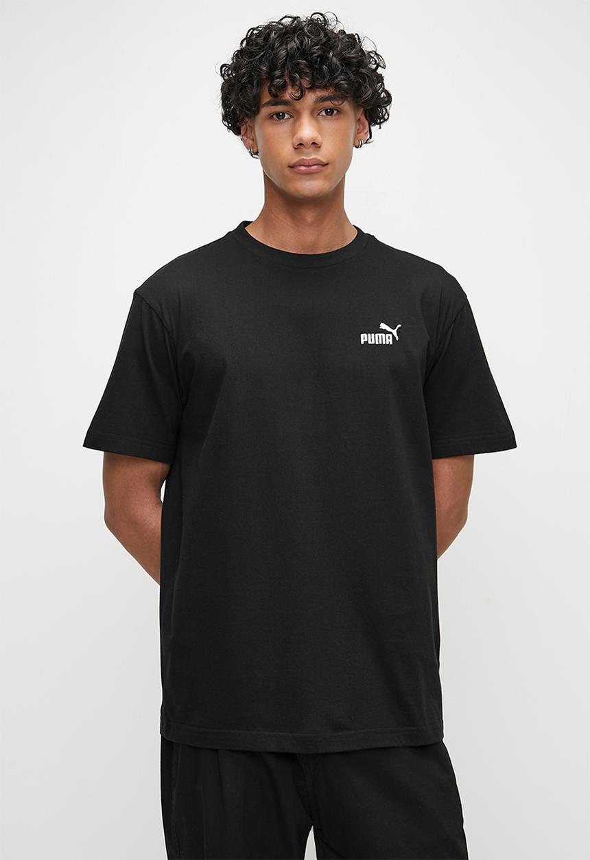 PUMA - ESS Relaxed Small No. 1 Logo Tee - PUMA Black