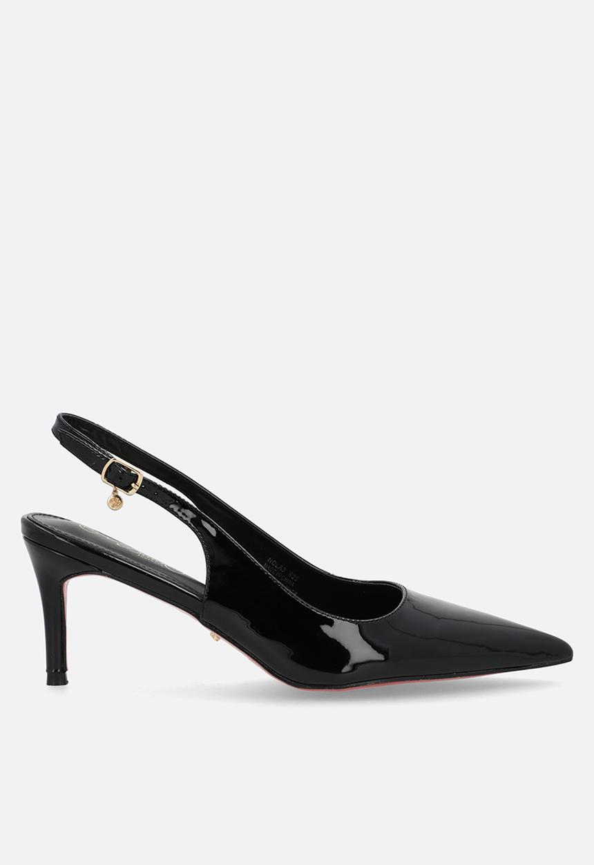 Miss Black - Nola 3 slingback low heel - black