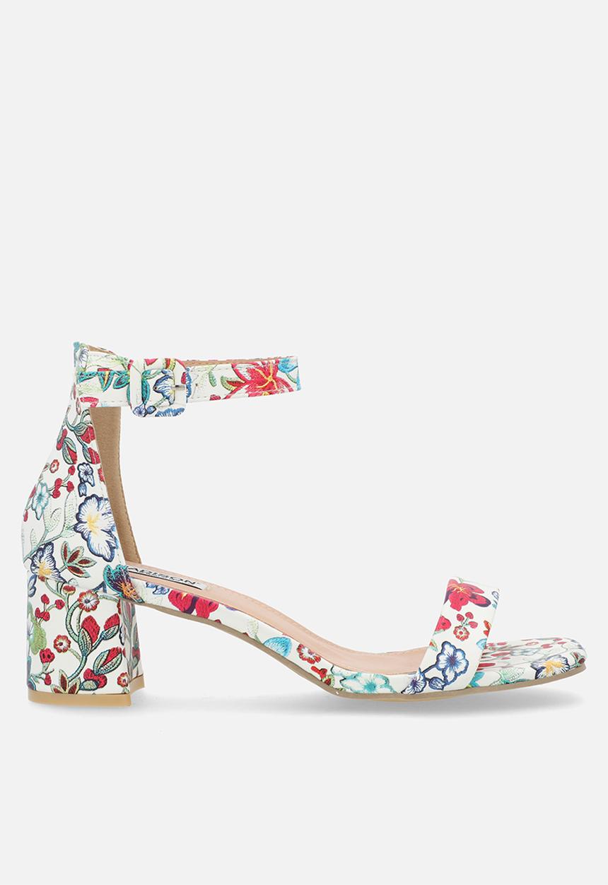 Madison® - Amira 3 heel - white foral