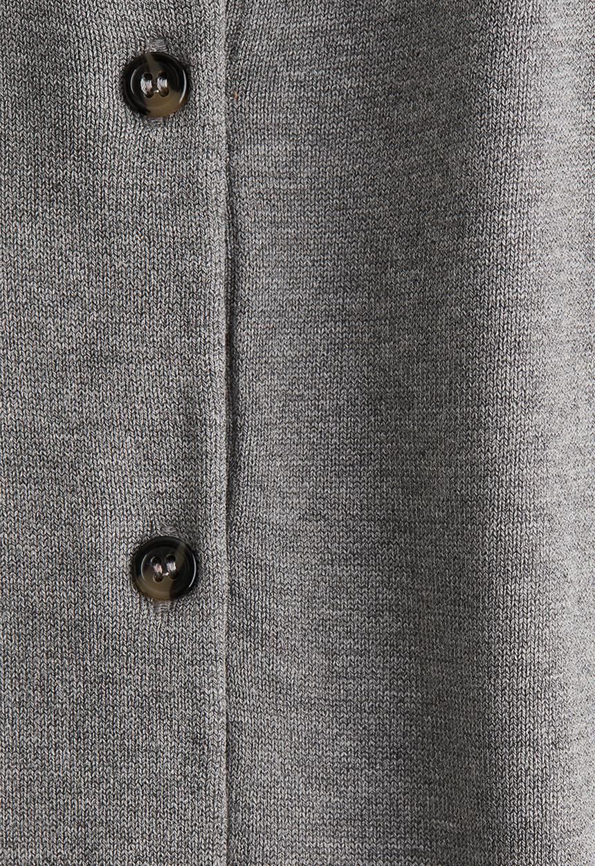 H&M - Short-sleeved cardigan - grey marl