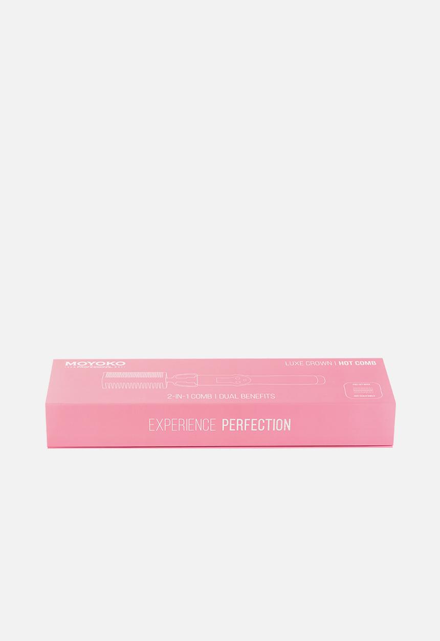 Moyoko Professional - Moyoko Luxe Crown Hot Comb- Pink