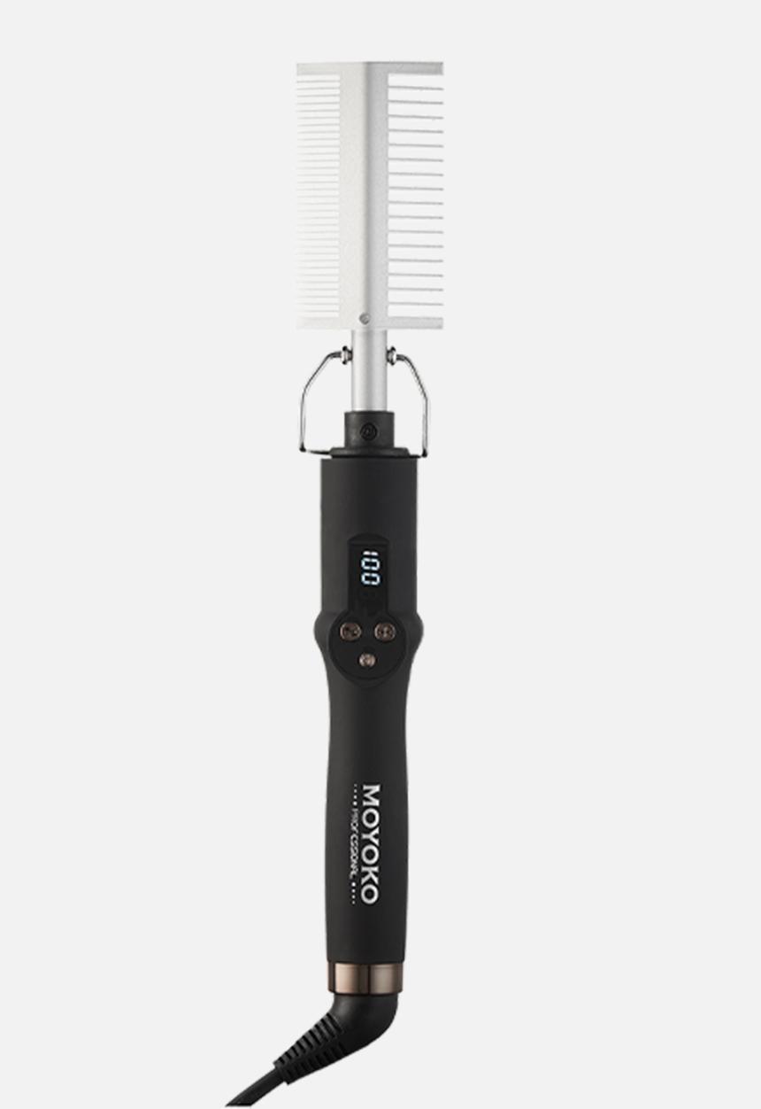 Moyoko Professional - Moyoko Luxe Crown Hot Comb - Black