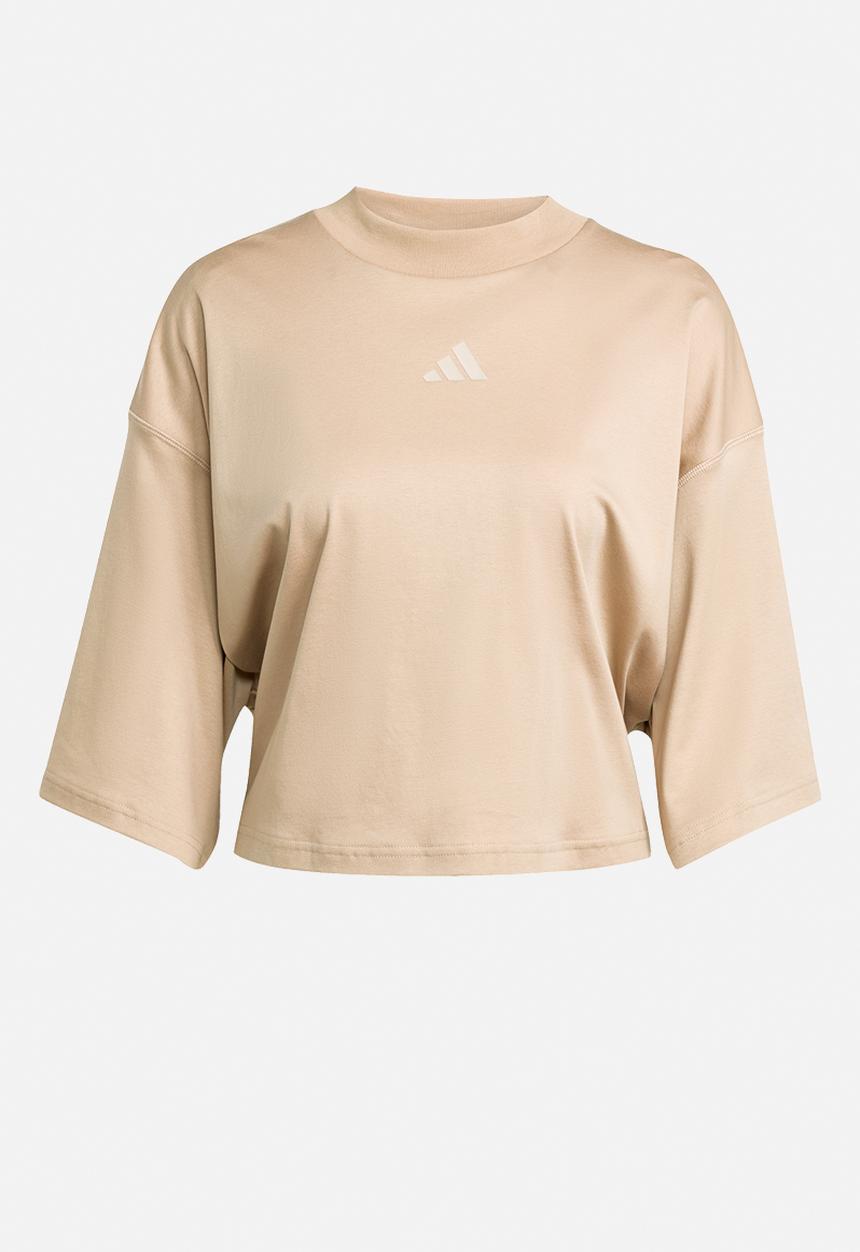 adidas Performance - Plus W CE Q2 TEE WARSAN - beige