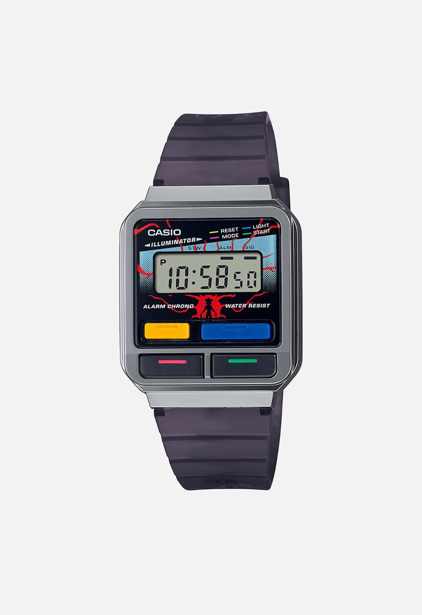 Casio - Retro Stranger Things Watch - Grey