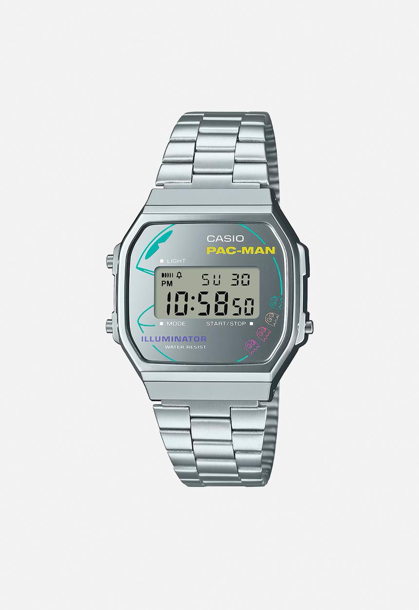 Casio - Retro Pacman Watch -Silver