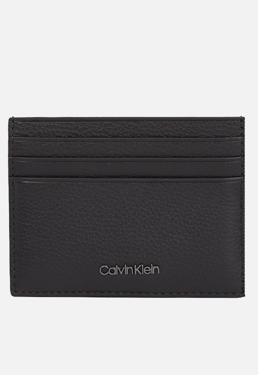 Calvin Klein - Modern Bus Cardholder 6Cc - Ck Black Pebble