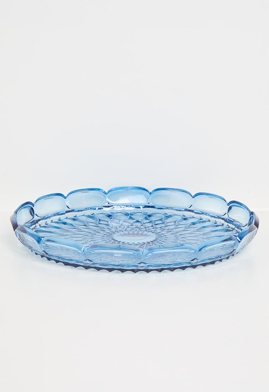 Guzzini - Vanity Round Tray Large Sky Blue