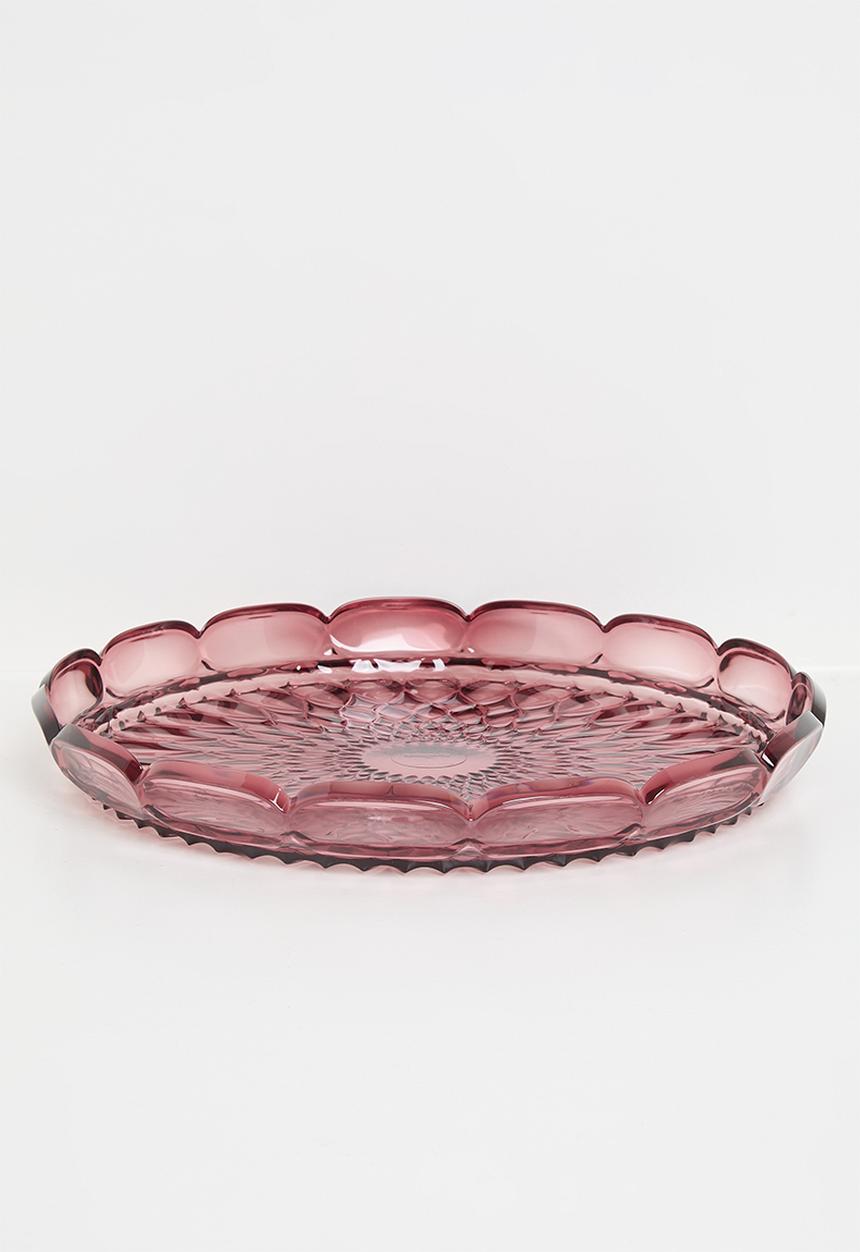 Guzzini - Vanity Round Tray Large Mauve