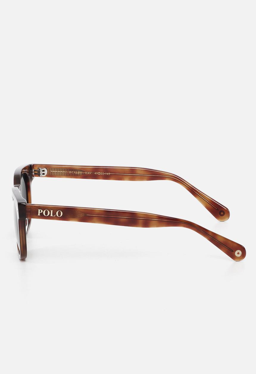 POLO - Bexley Polarised Round Sunglasses 49mm - Havana