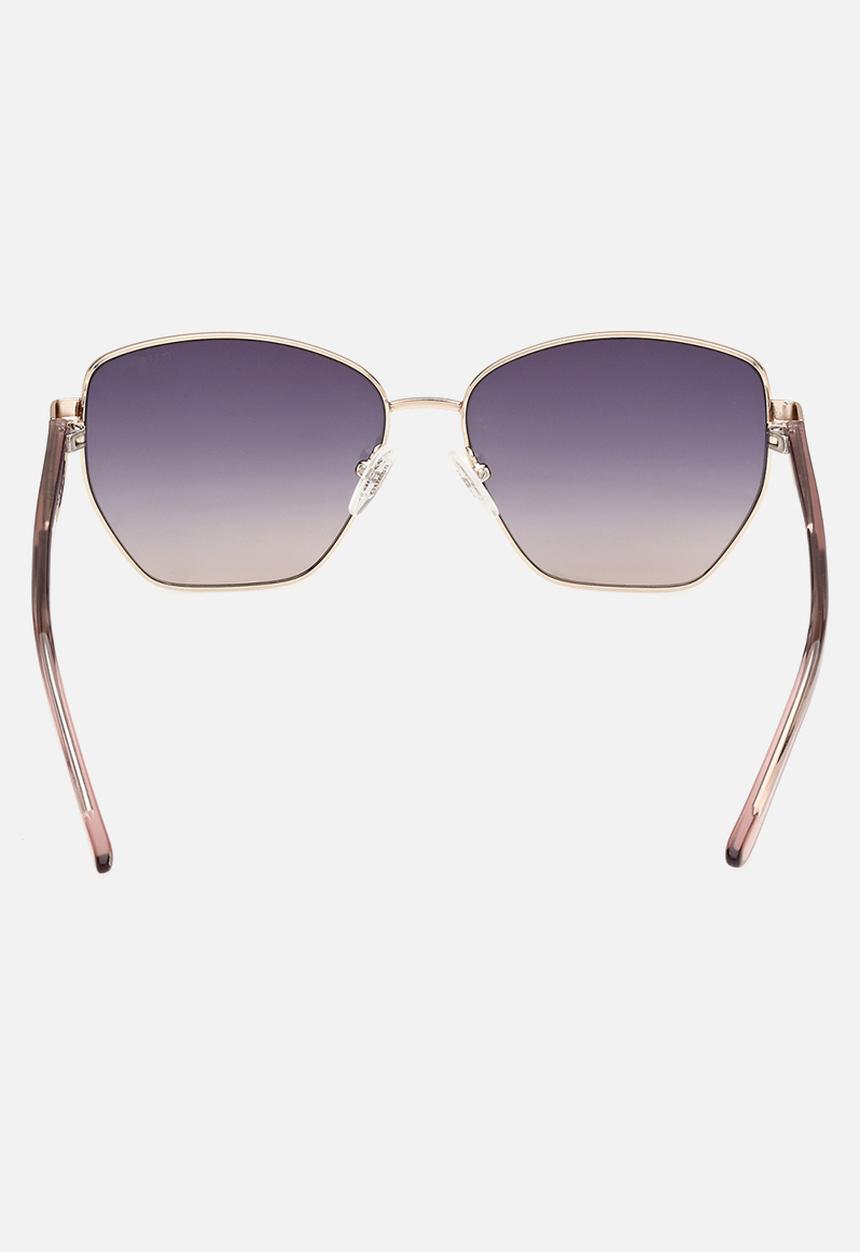 GUESS - Geometric Shape Sunglasses 56mm - Grey