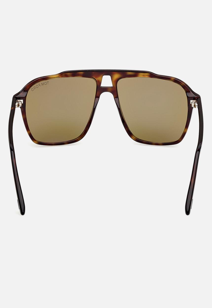 TOM FORD - Autari Tf1209-52N56-Dark Havana 56mm