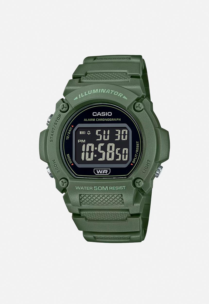 Casio - Digital Dial - Green
