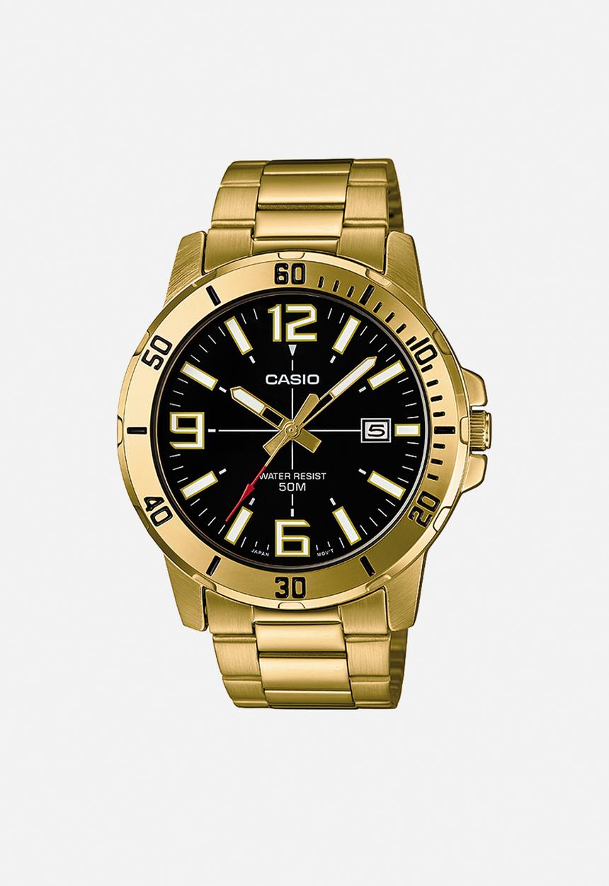 Casio - Analogue Mtp-Vd01G-1Bvudf Watch - yellow