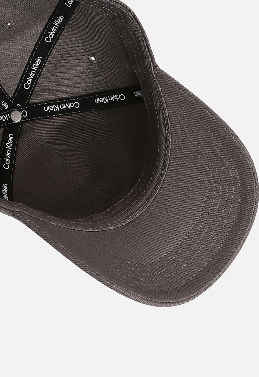 Calvin Klein - 6 Panel Sm Monologo Patch Cap - Beluga