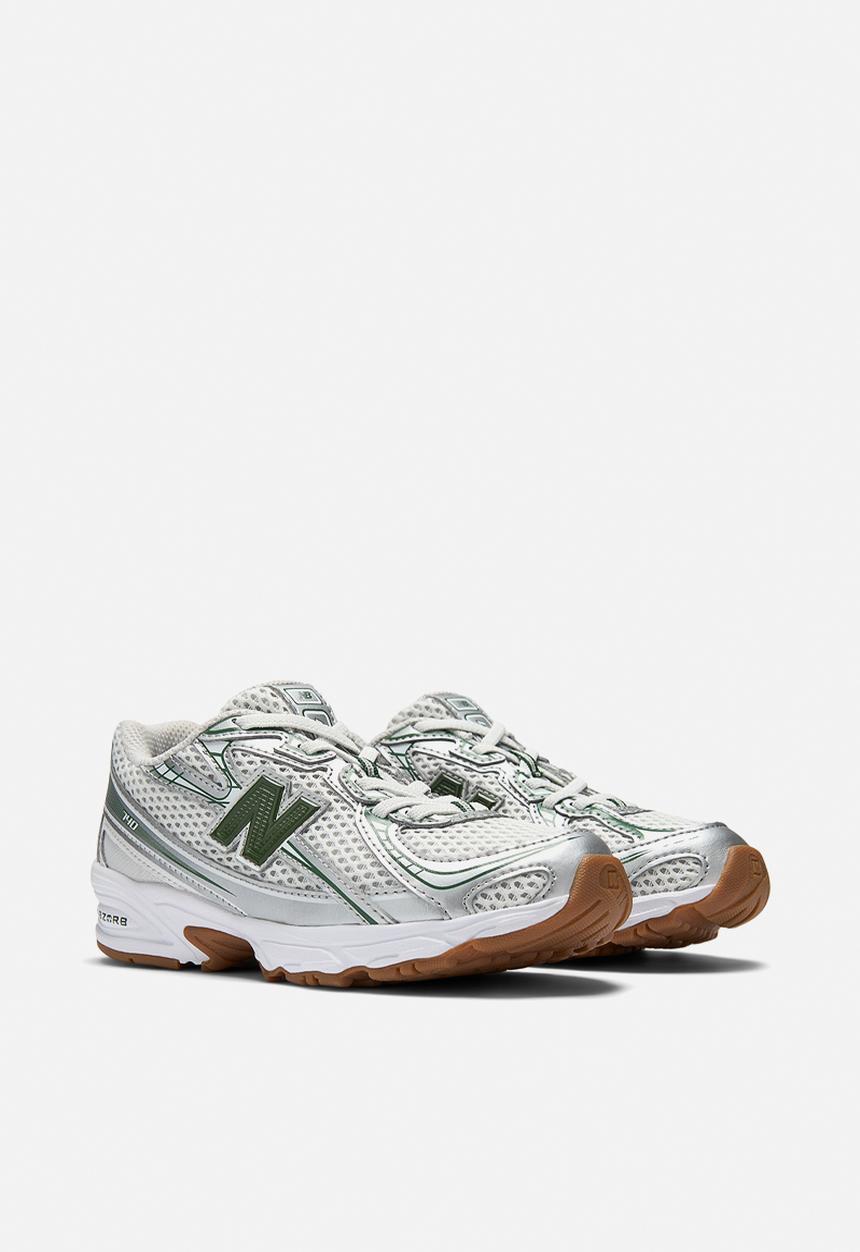 New Balance  - 740 V1 Pre School - Silver Metallic/Green