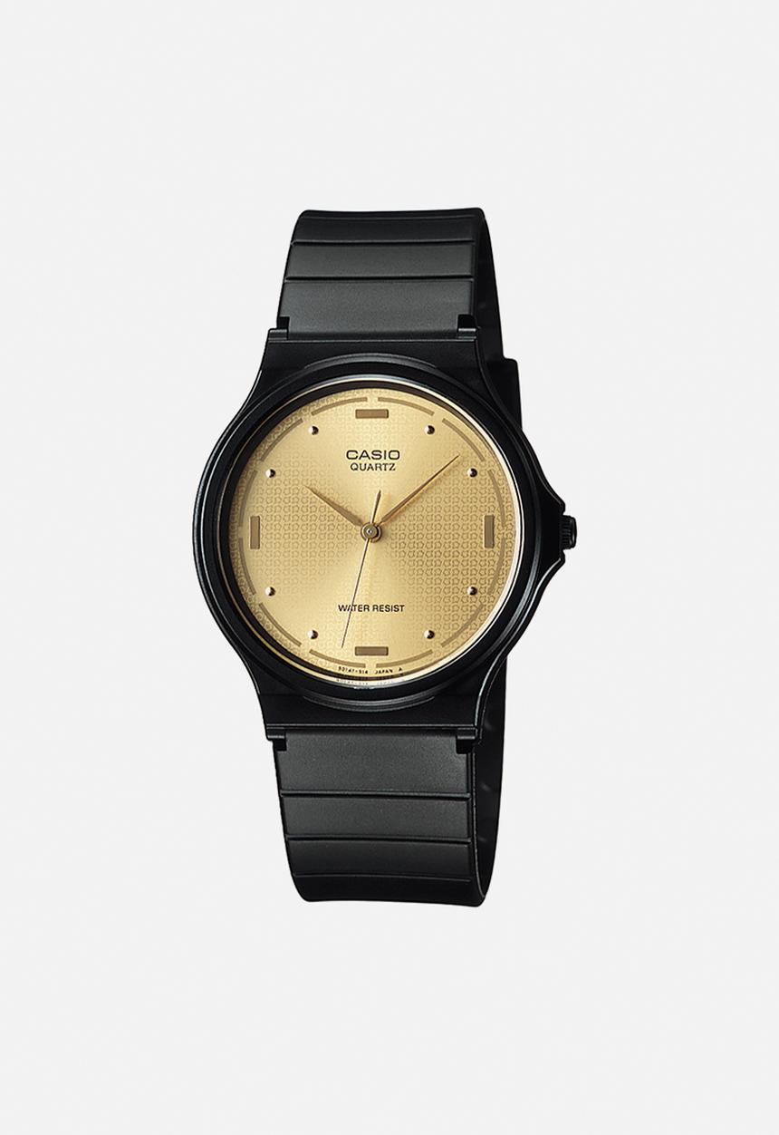 Casio - Analogue Dial Rnd Mq-76-9Aldf Watch - Gold