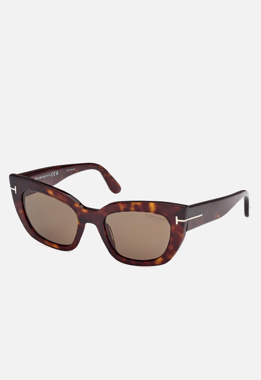 TOM FORD - Athena Polarized Tf1190-52H53 - Dark Havana