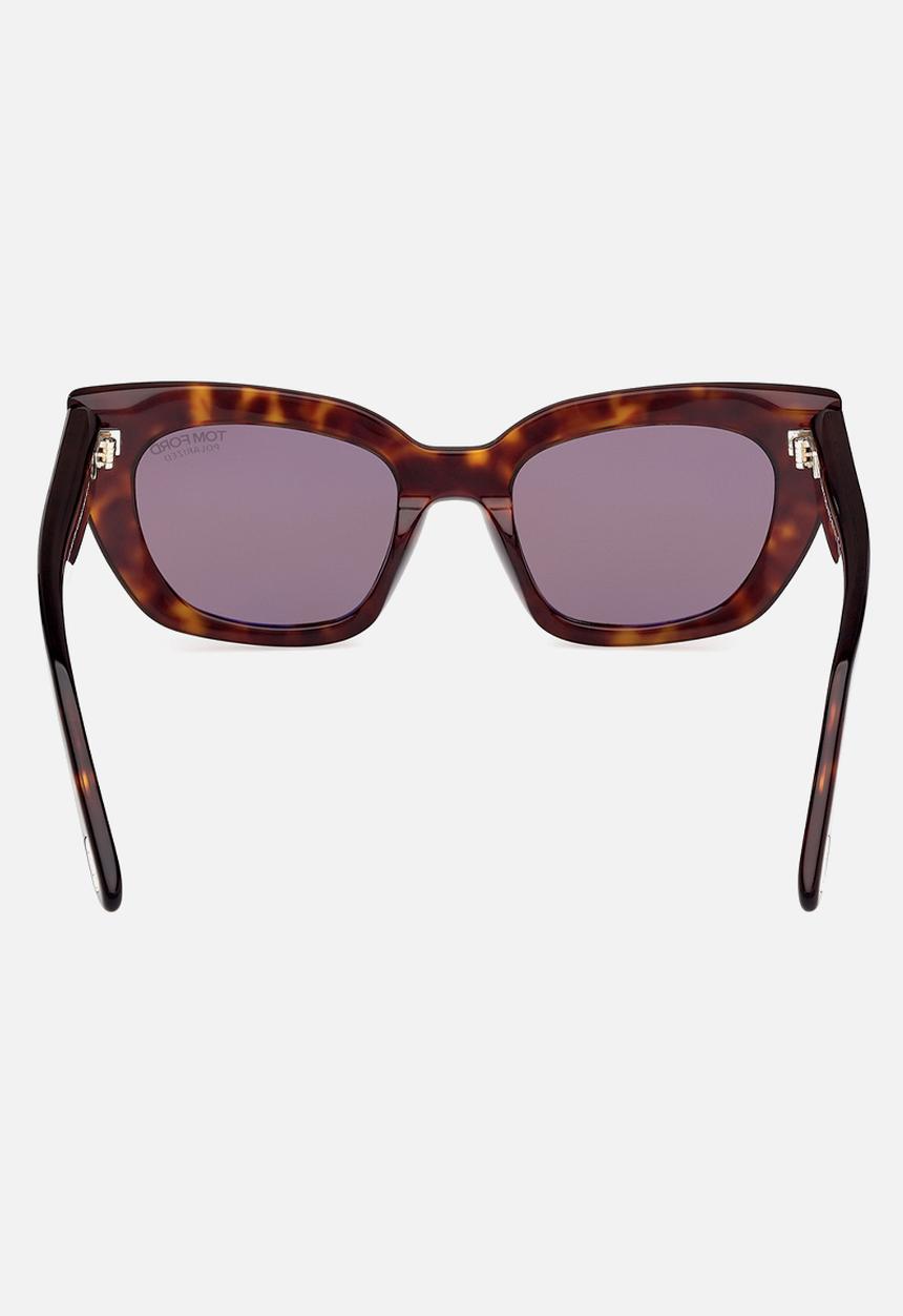 TOM FORD - Athena Polarized Tf1190-52H53 - Dark Havana