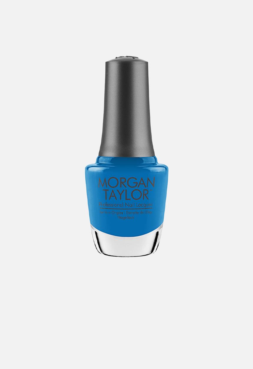 Morgan Taylor - I Was Framed  Nail Lacquer 15ml   - Cerulean Blue Crème