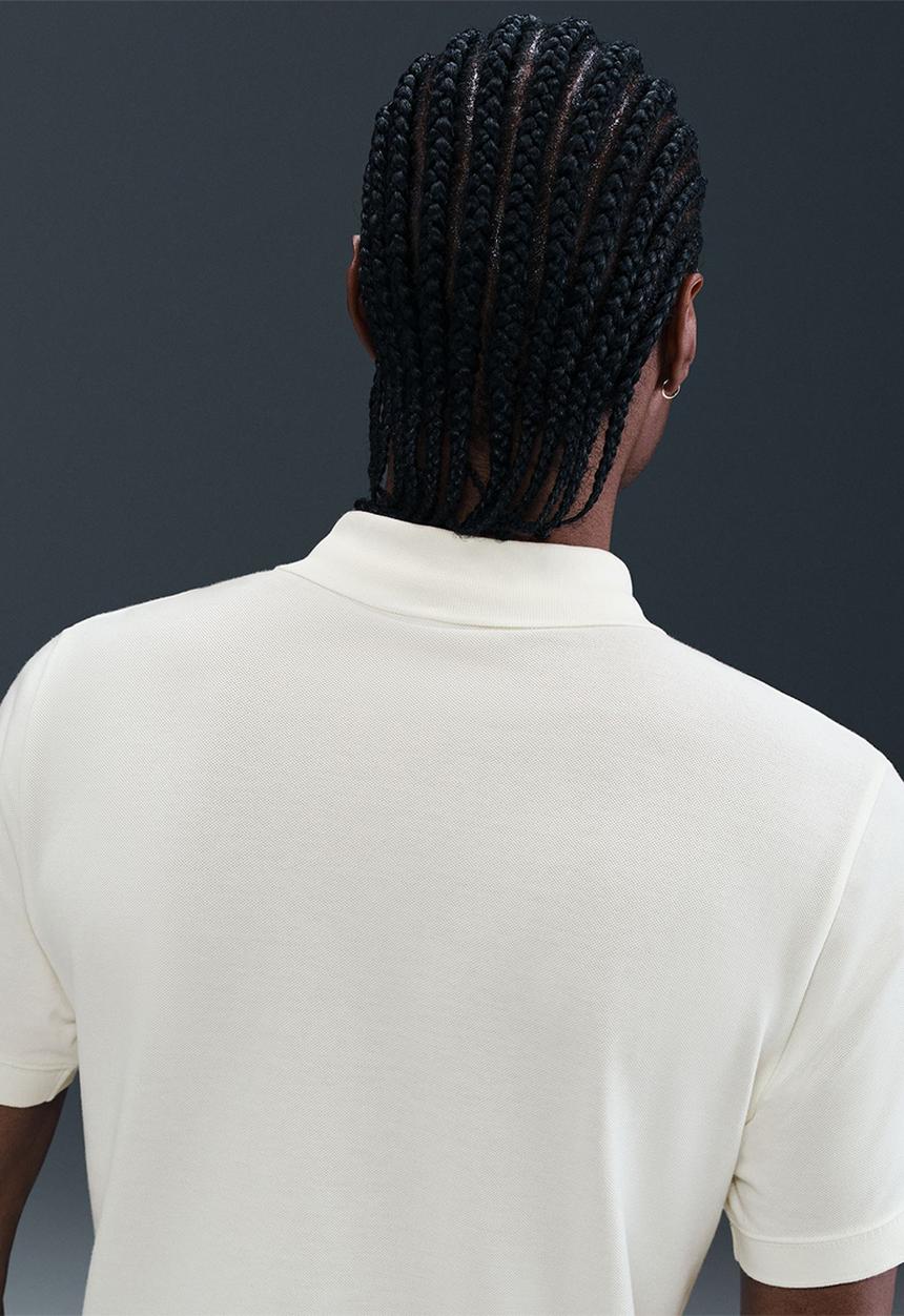Nike - NSW Club PQ MATCHUP POLO - SAIL/BLACK
