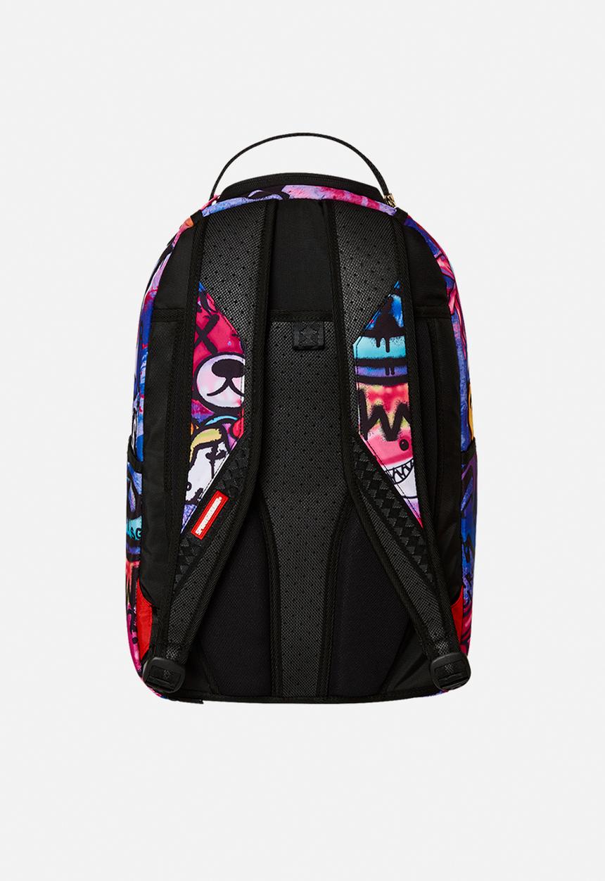 Sprayground - Girly graffiti print dlxr backpack - multi