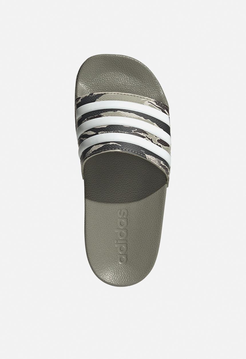 adidas Performance - Adilette Shower K - silpeb/silpeb/ftwwht