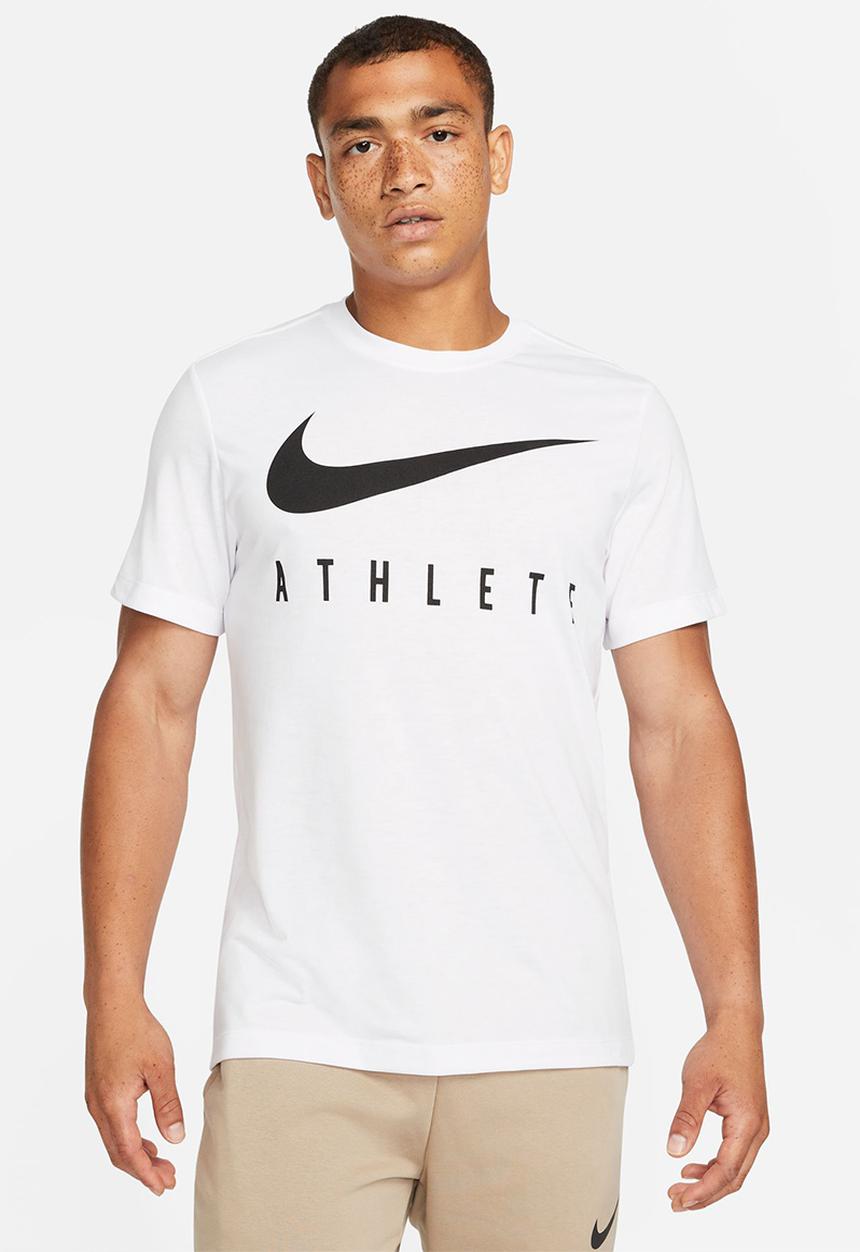 Nike - Athlete FS Dri-Fit Training Tee - White/Blk