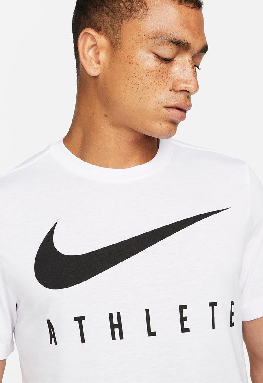 Nike - Athlete FS Dri-Fit Training Tee - White/Blk