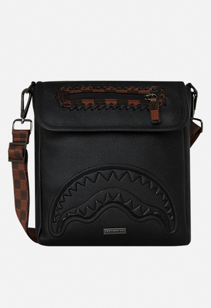 Dose of check deux messanger sling- black
