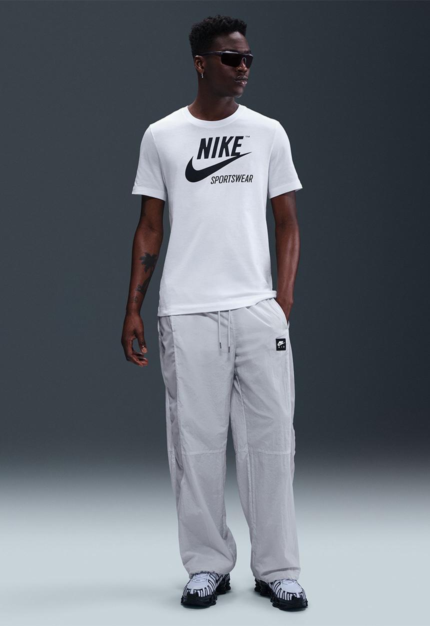 Nike - NSW Archive FS Crew Tee - white/black
