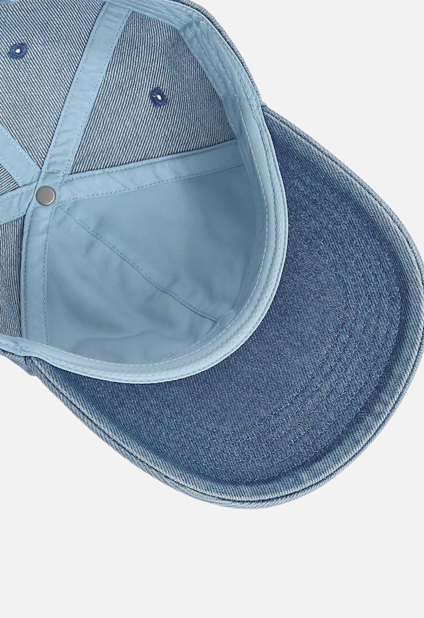 Calvin Klein - 6 Panel Mono Logo Bb Cap - Vintage Denim