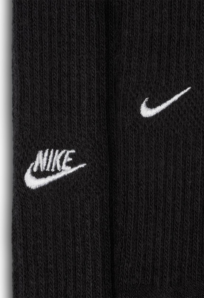 Nike - Everyday cushioned crew socks (2 pairs) - black/white