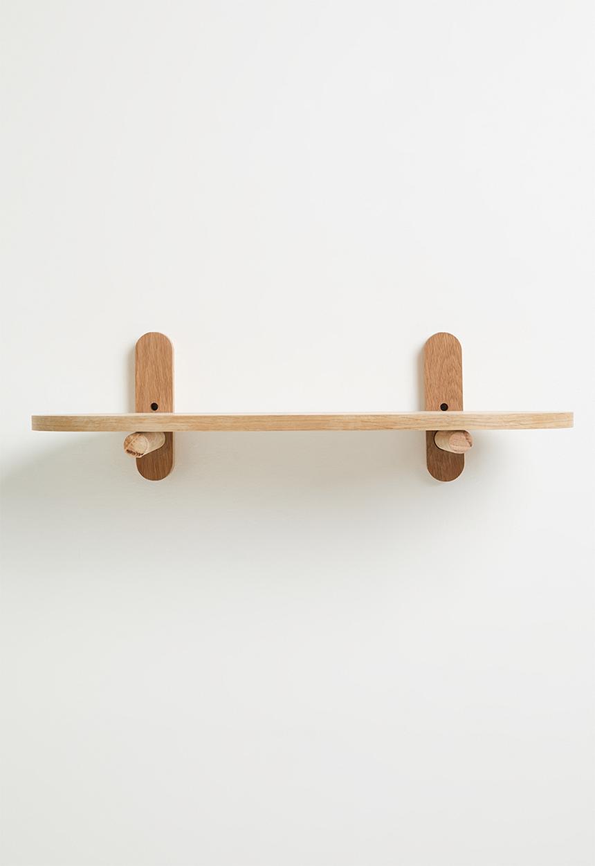 Native Decor - Lumi Wall Shelf - Oak