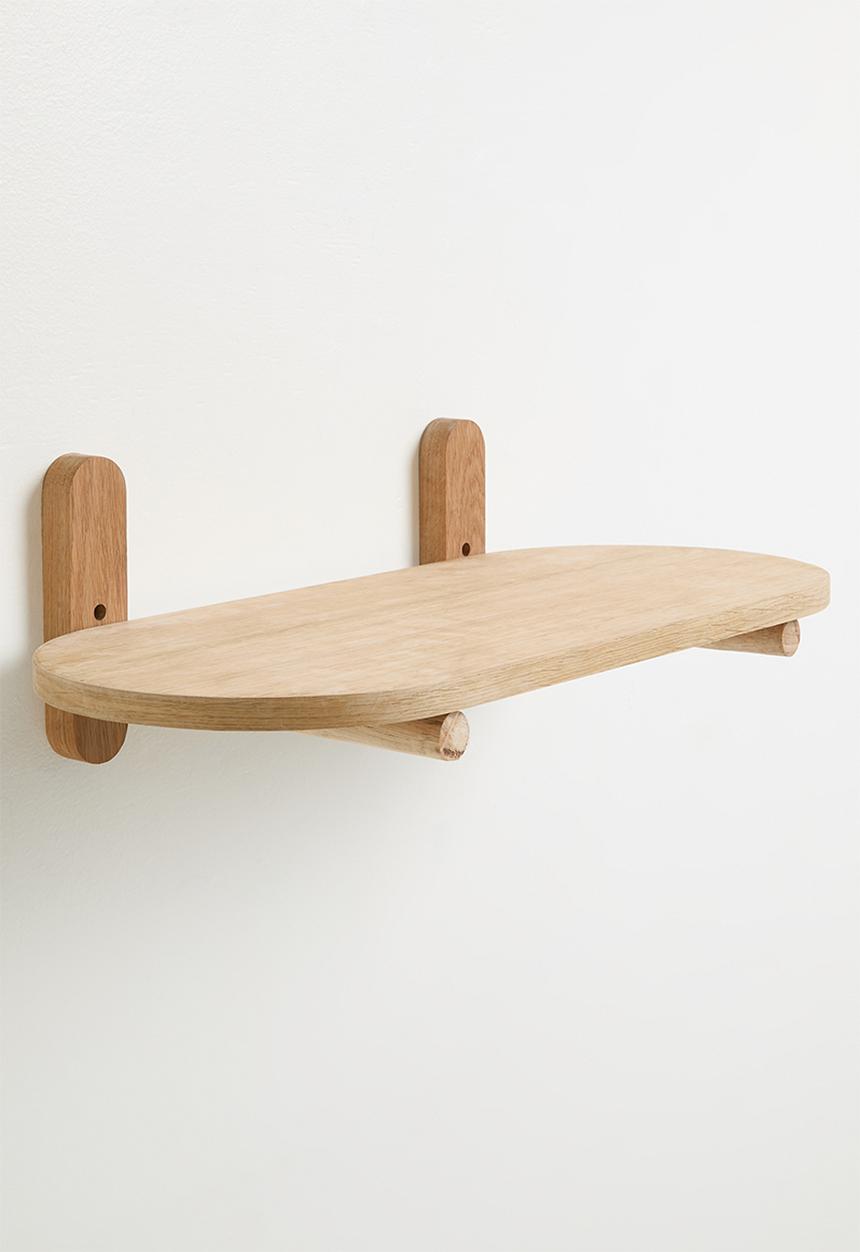Native Decor - Lumi Wall Shelf - Oak