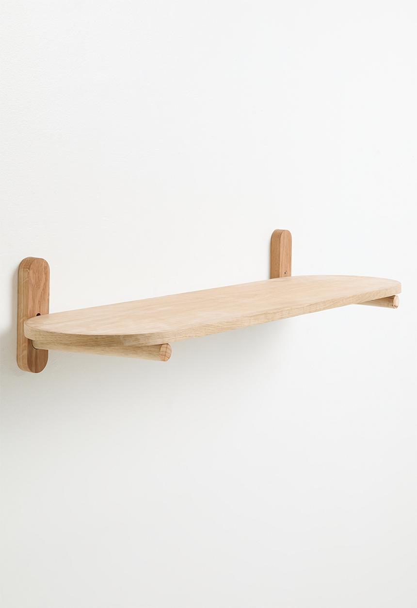 Native Decor - Lumi Wall Shelf  Large - Oak