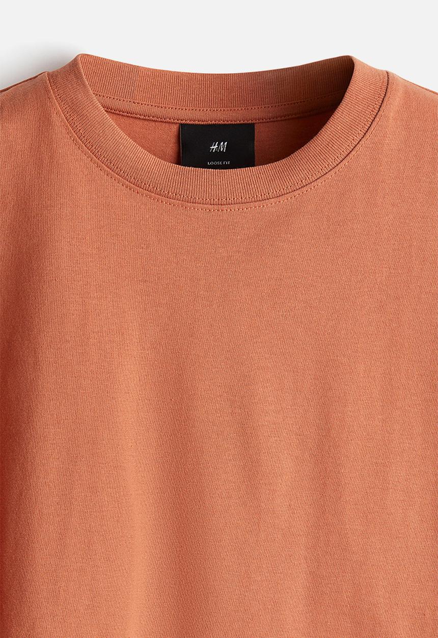 H&M - Loose fit T-shirt - orange