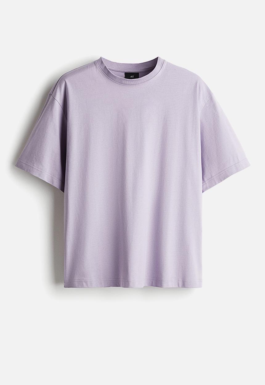 H&M - Loose fit T-shirt - purple