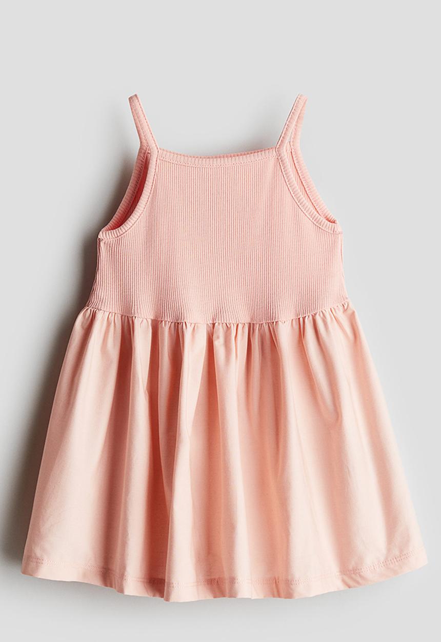 H&M - Cotton dress - light pink