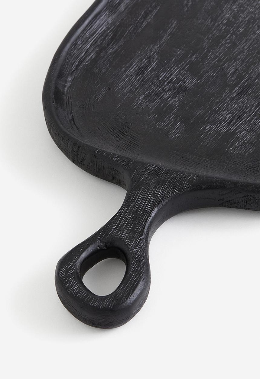 H&M - Large mango wood serving tray - black