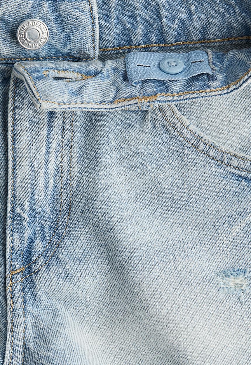 H&M - Denim shorts - pale denim blue