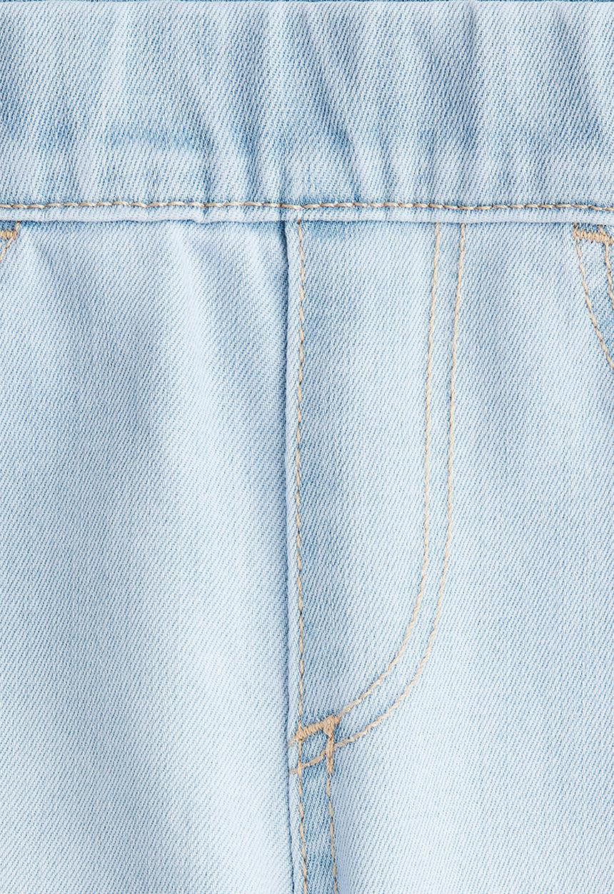 H&M - Superstretch flared leg jeans - light denim blue
