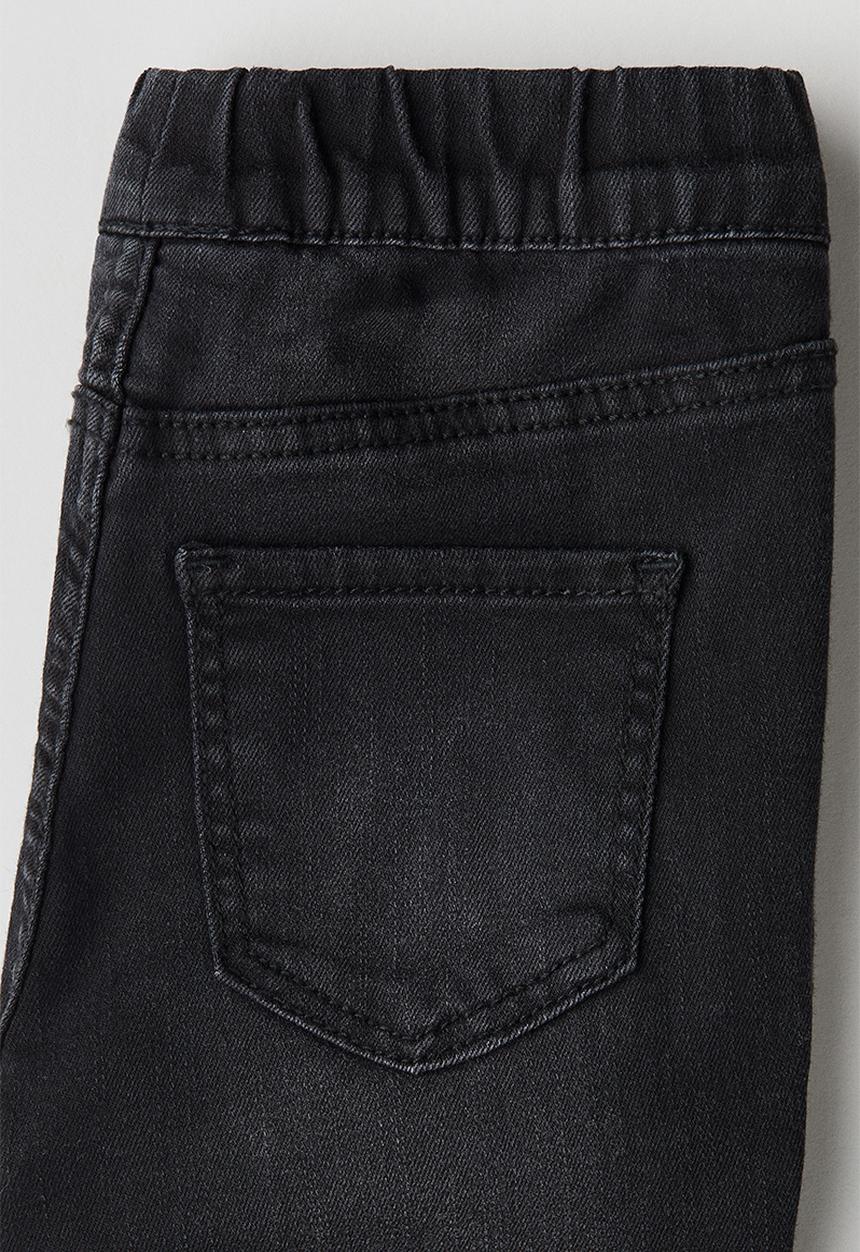 H&M - Superstretch flared leg jeans - denim black