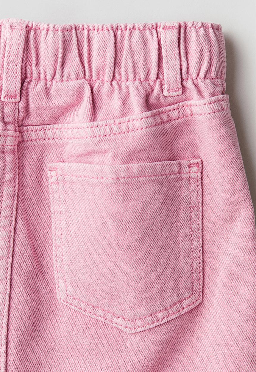 H&M - Denim skirt - pink
