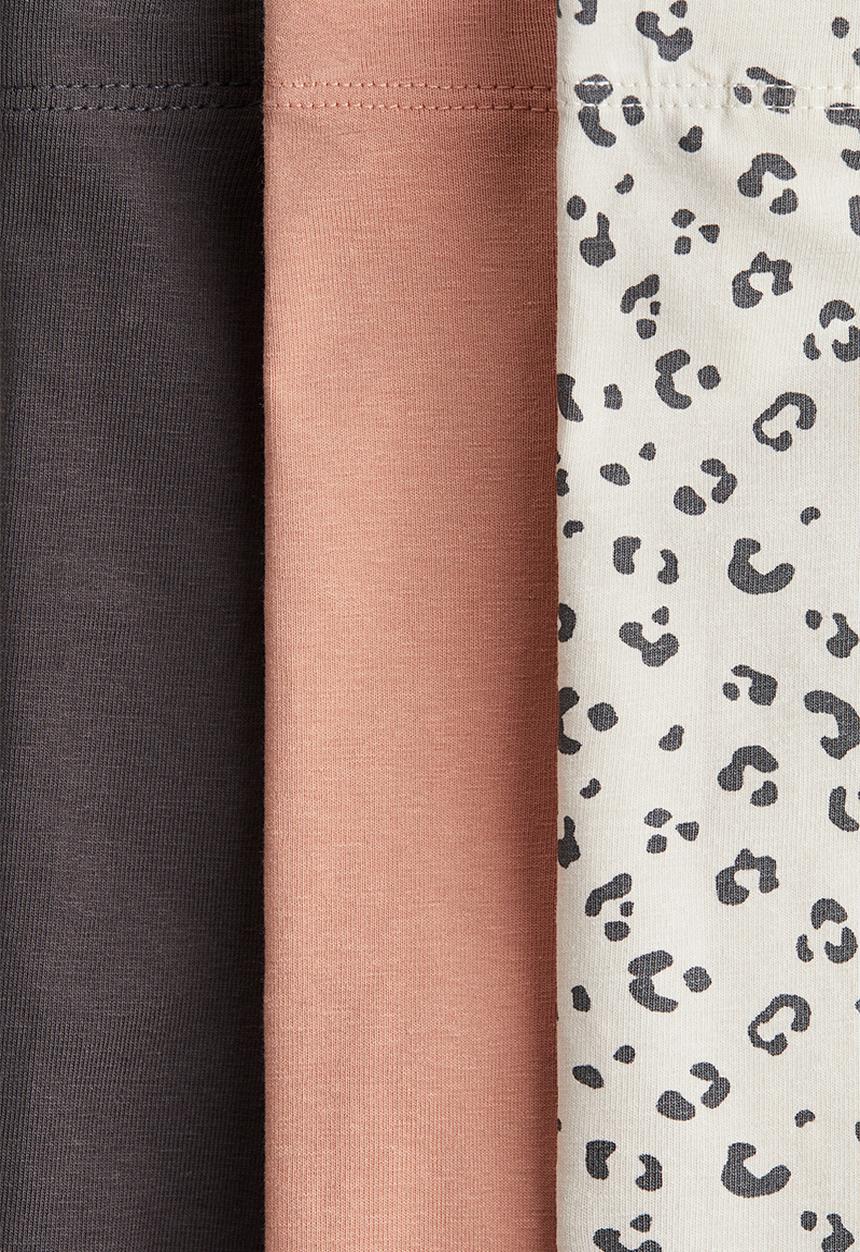 H&M - 3-Pack jersey leggings - multi 