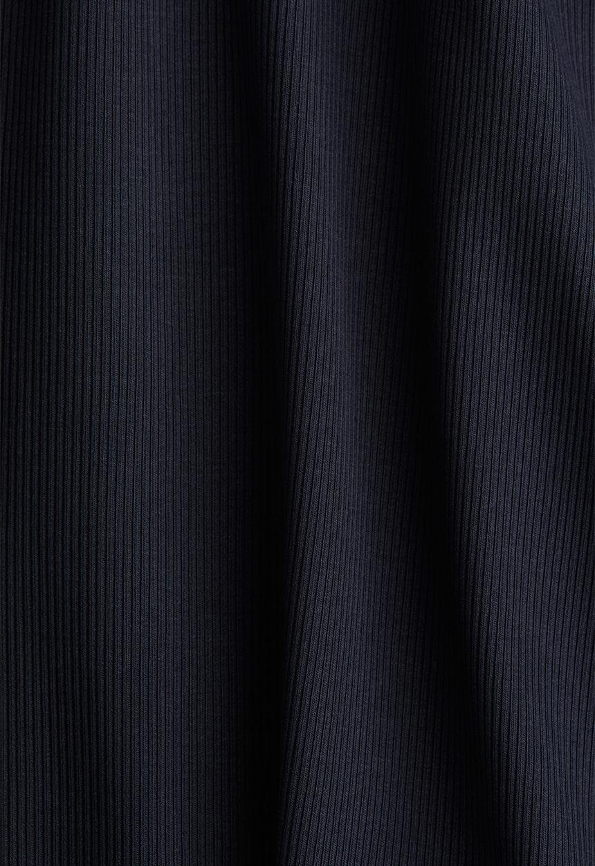 H&M - Ribbed vest top - navy blue