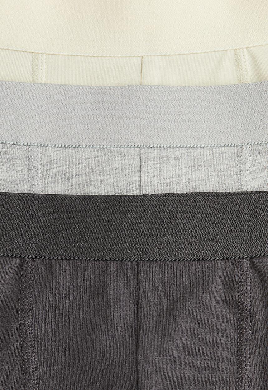 H&M - 3 pack trunks - grey & dark grey